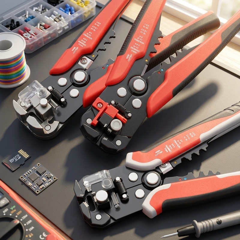 Mc4 Crimping Tool - Profesyonel Otomatik Kablo Soyucu Kesici Sıkma