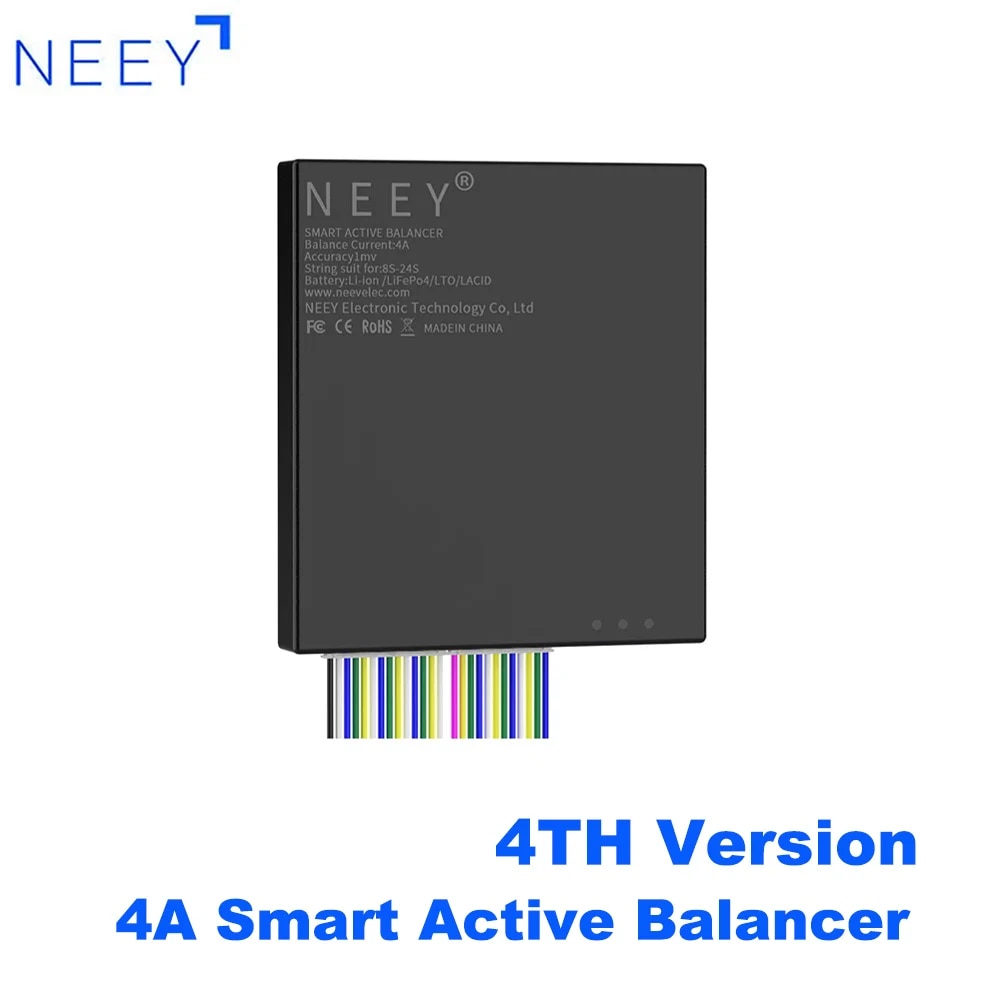 NEEY 4TH sürüm 4A akıllı aktif - Battery Equalizer Balancer incelemesi ve fiyatı