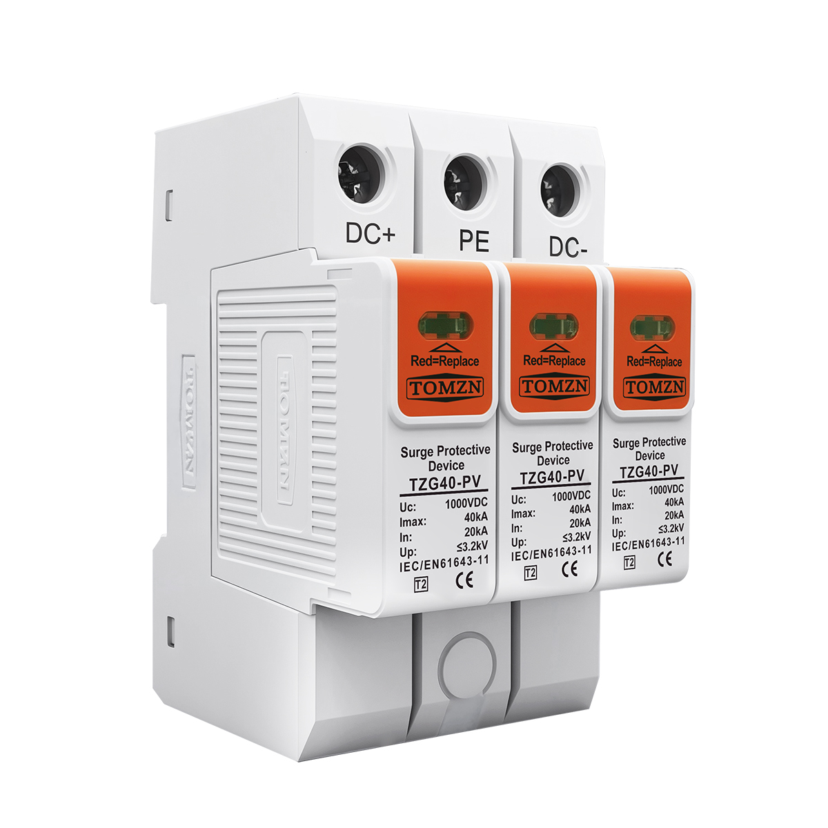TZG40-PV 3P 1000V 1200V 1500V  - Din Rail Circuit Breaker incelemesi ve fiyatı