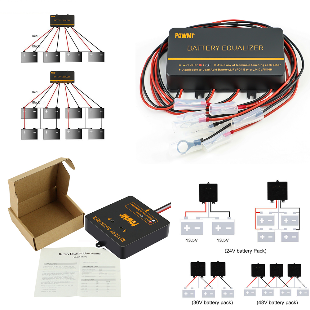 PowMr ABD 24V 48V Akü Dengeley - Battery Equalizer Balancer incelemesi ve fiyatı