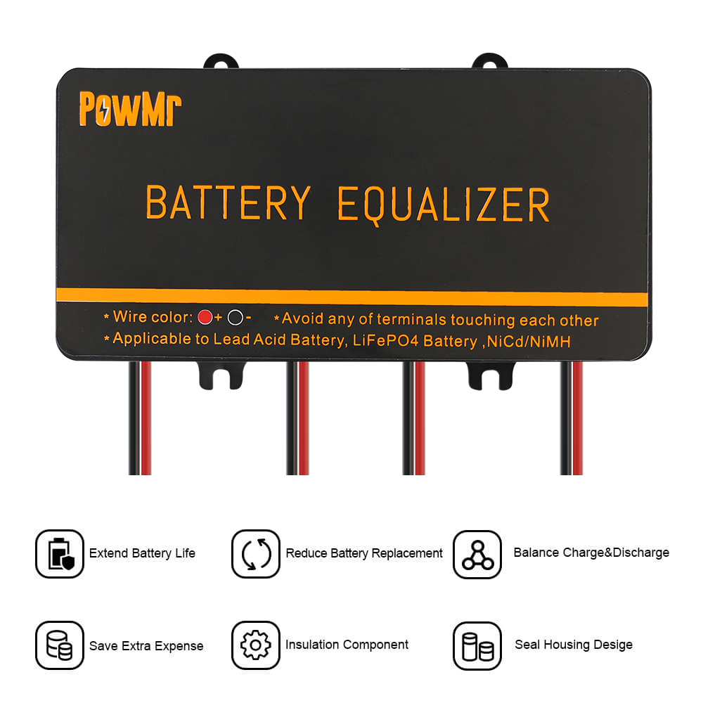PowMr ABD 24V 48V Akü Dengeley - Battery Equalizer Balancer incelemesi ve fiyatı