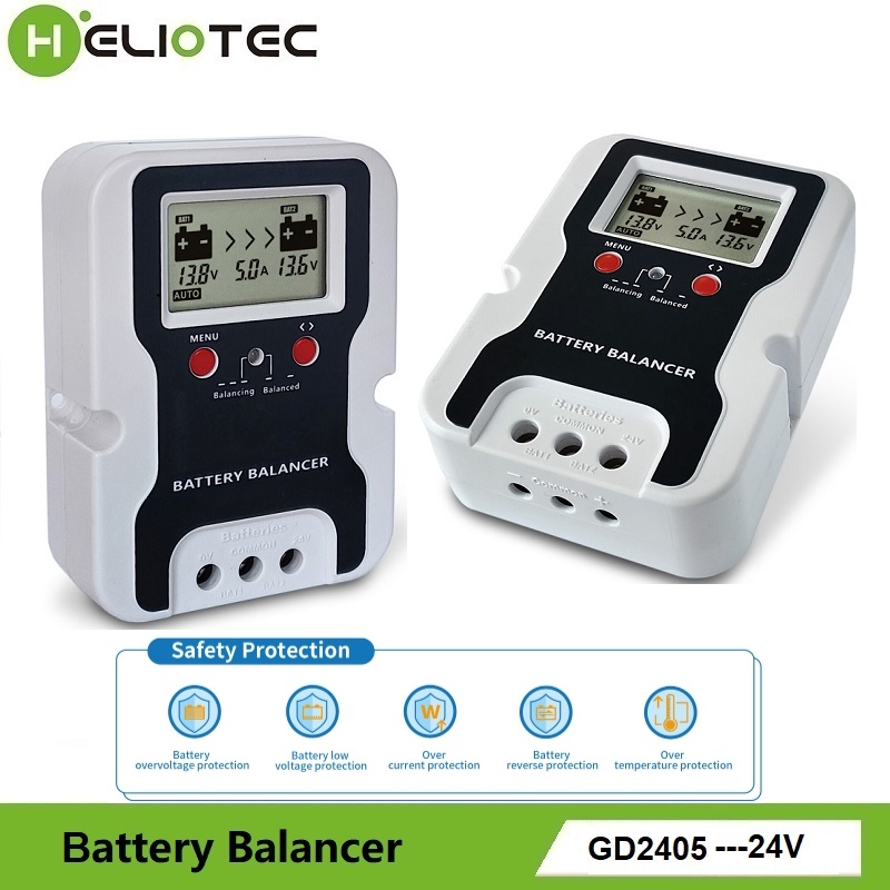 HELIOTEC 24V LED Ekranlı Akü D - Battery Equalizer Balancer incelemesi ve fiyatı