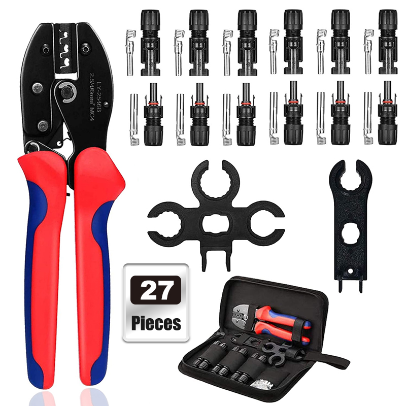 Güneş sıkma pense araçları kit - Mc4 Crimping Tool incelemesi ve fiyatı