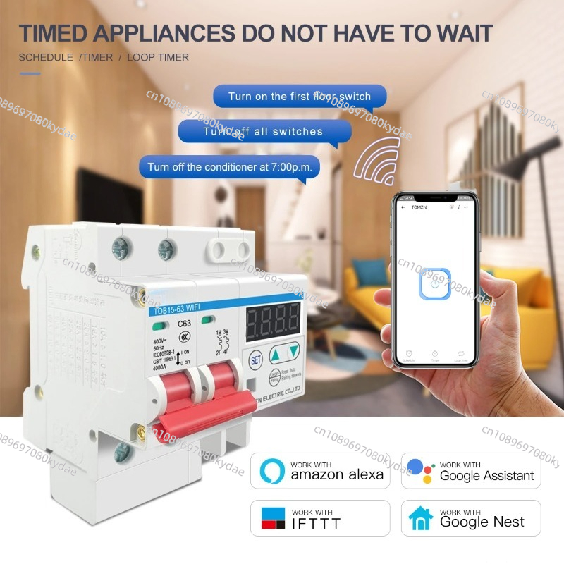 Din Raylı WIFI Devre Kesici Ak - Din Rail Circuit Breaker incelemesi ve fiyatı