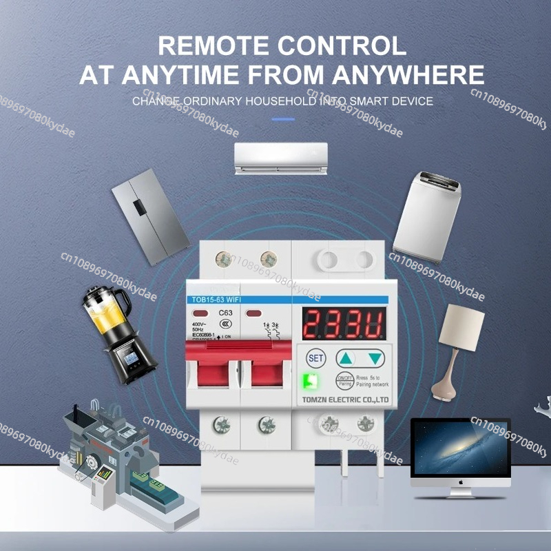 Din Raylı WIFI Devre Kesici Ak - Din Rail Circuit Breaker incelemesi ve fiyatı