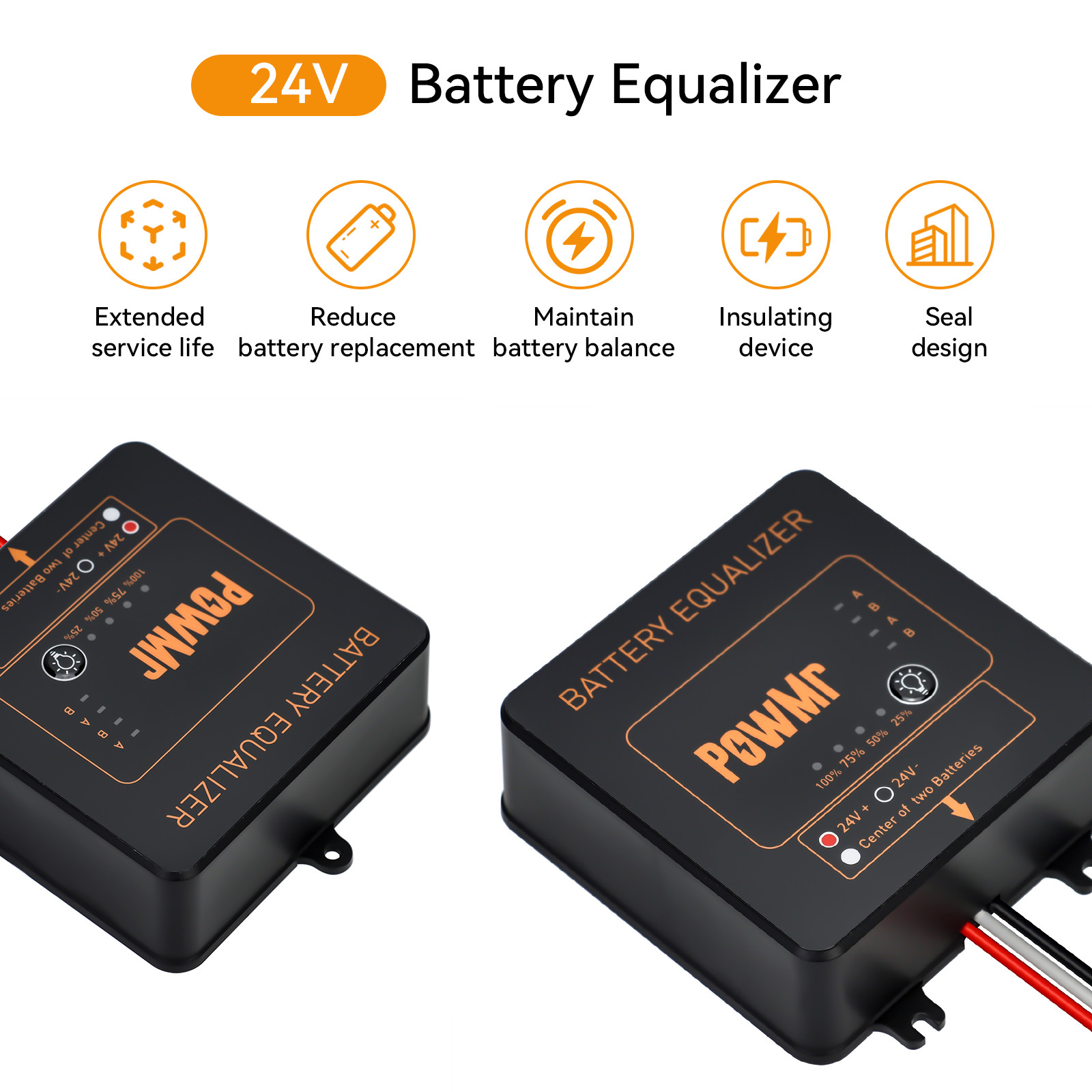 PowMr BE24 Akü Dengeleyici 24V - Battery Equalizer Balancer incelemesi ve fiyatı
