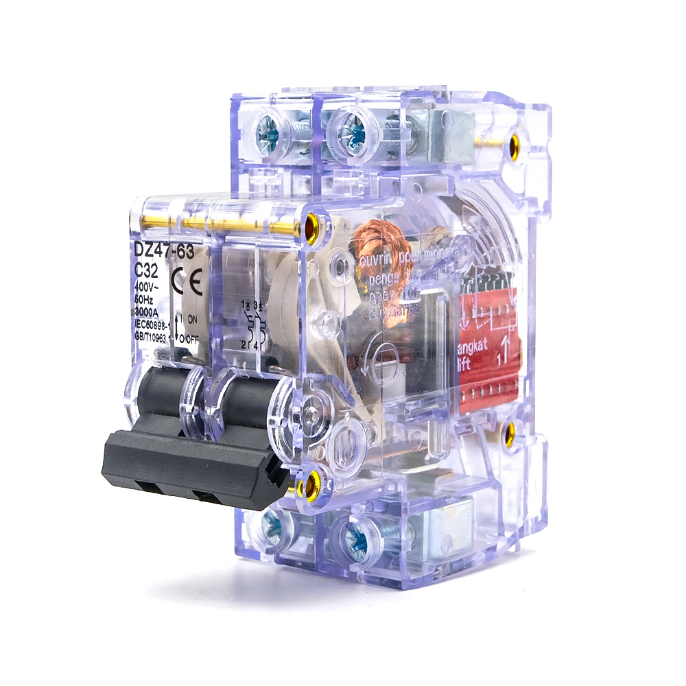 DZ47-63 Şeffaf Minyatür Devre  - Din Rail Circuit Breaker incelemesi ve fiyatı