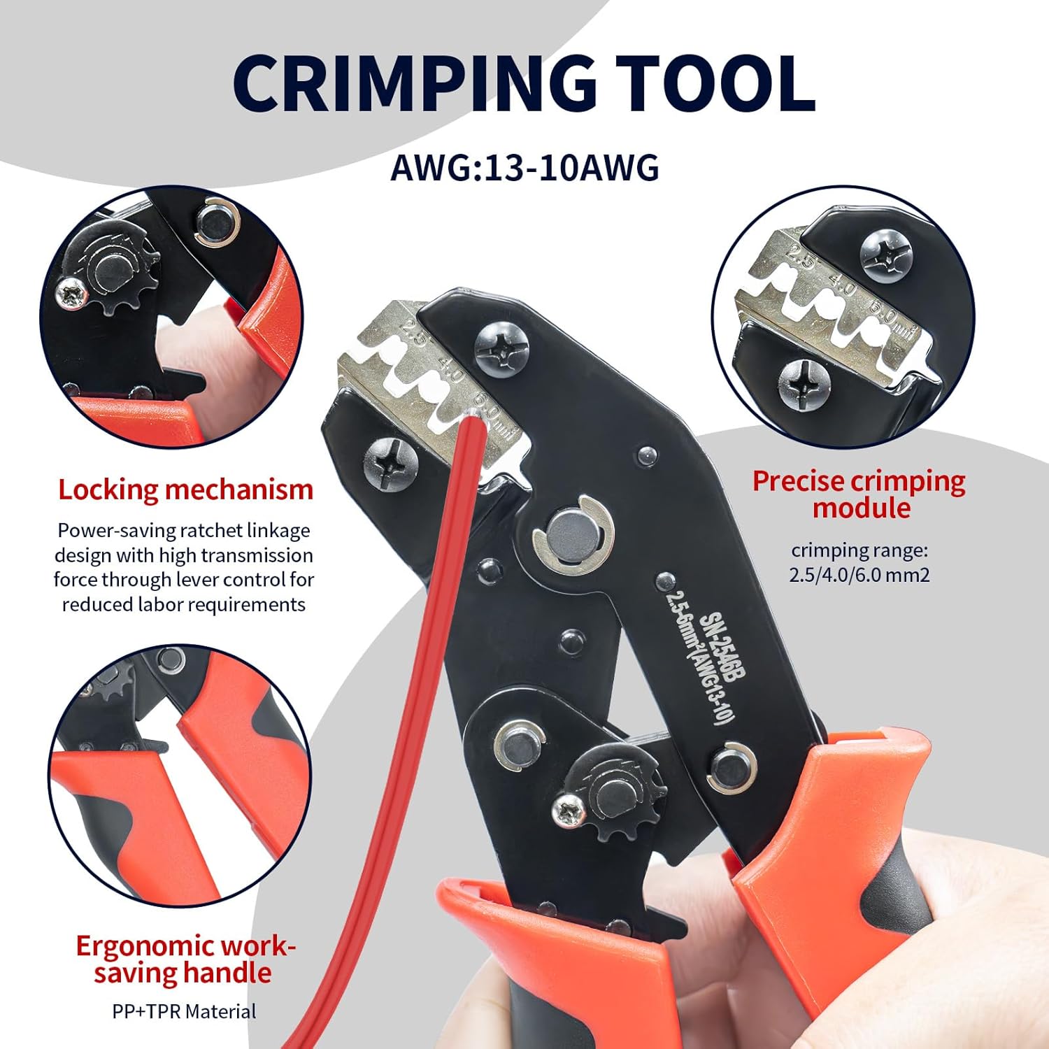 SN2546B Güneş Enerjisi Fiş Kon - Mc4 Crimping Tool incelemesi ve fiyatı
