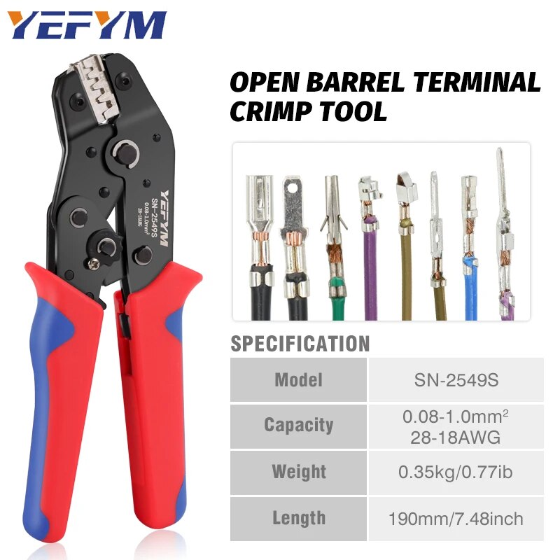 SN-2549S Sıkma Aletleri PH2.0/ - Mc4 Crimping Tool incelemesi ve fiyatı