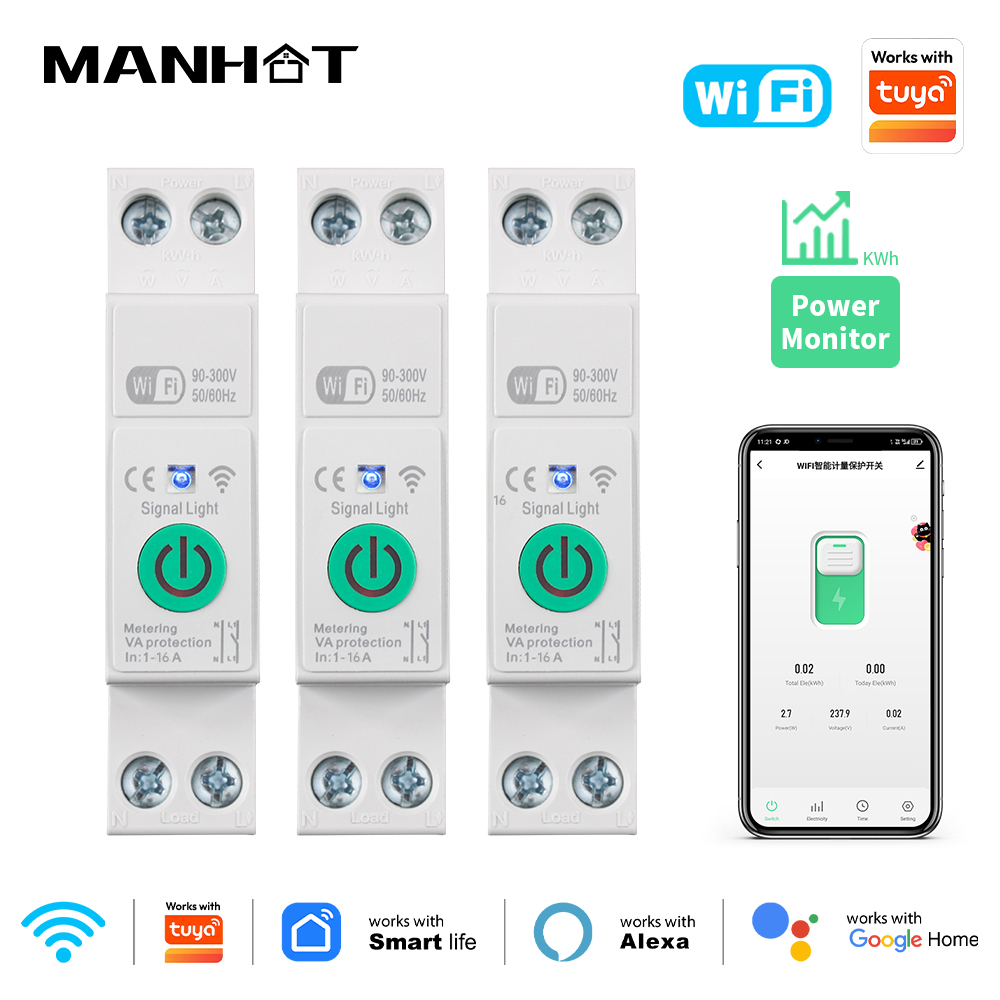 Akıllı WiFi Devre Kesici Anaht - Din Rail Circuit Breaker incelemesi ve fiyatı